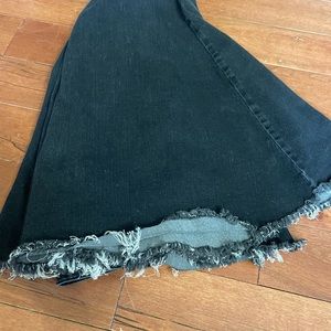 lol Bees Bohemian Black Bell Bottoms